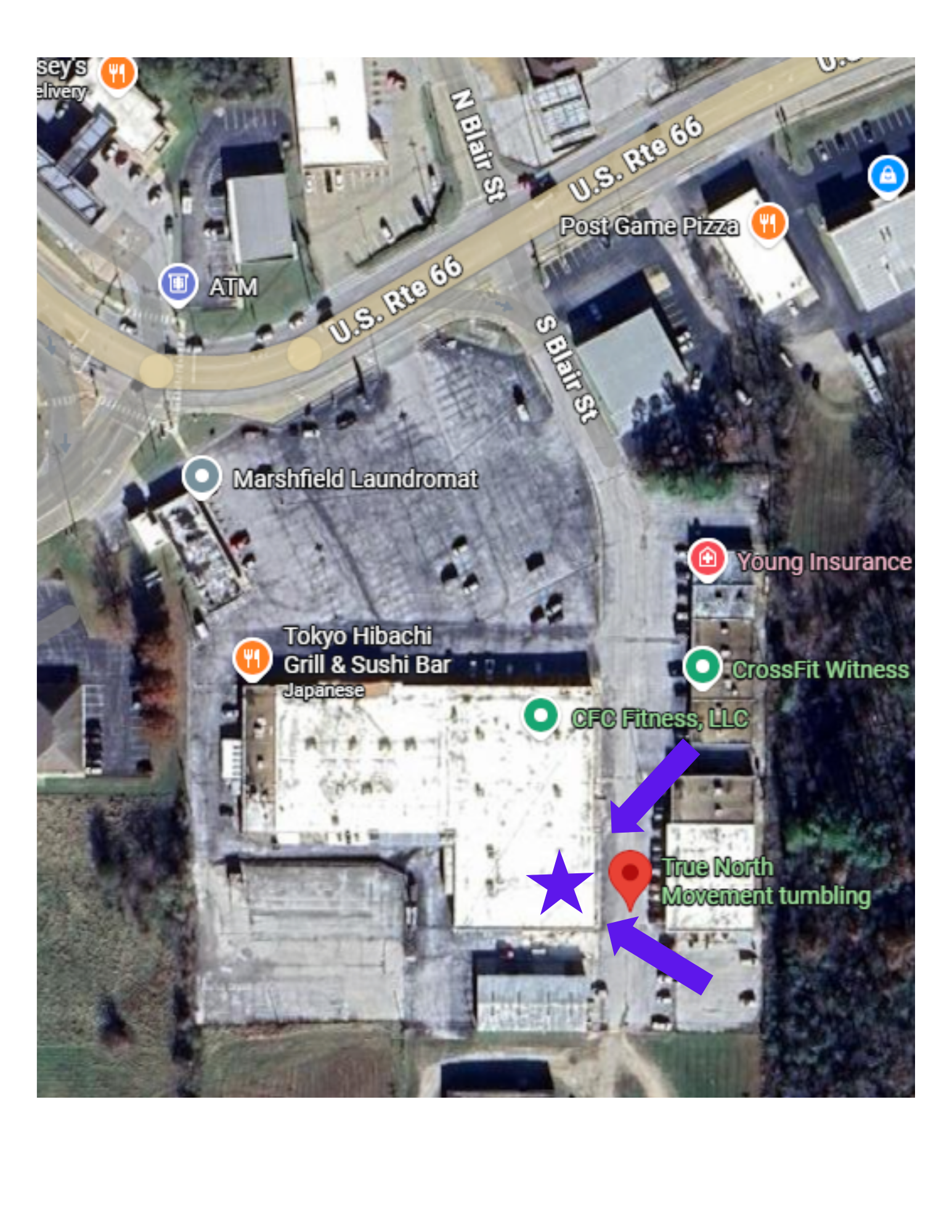 TNM tumbling studio map